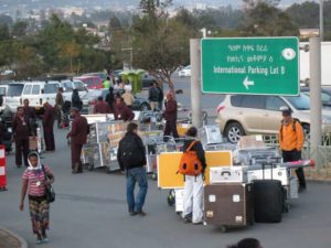 Äthiopien Heimreise Equipment